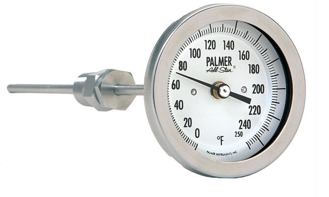 軸向型雙金屬溫度計(jì)