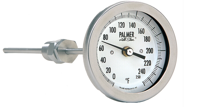 萬向型雙金屬溫度計